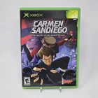 Carmen Sandiego: The Secret Stolen Drums (Original Xbox) Case & Disc TESTED
