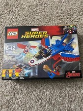 Lego Marvel Super Heroes Avengers Set #76076 ~ Captain America Jet Pursuit NIP