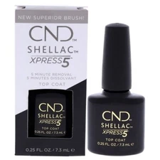 CND Shellac Xpress 5 Top Coat Nail Polish 0.25 oz
