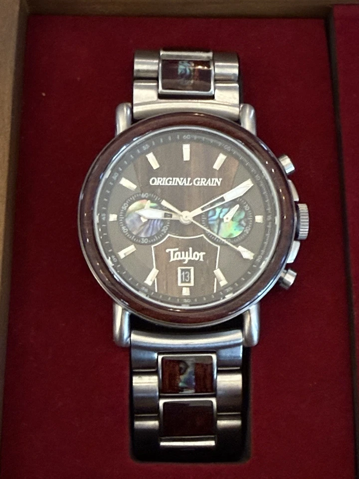 Taylor Guitars Ebony Men's Watch Original Grain - Image 2 of 4