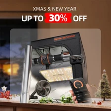 Spider Farmer Smart Grow Tent Kit w/SF1000EVO LED 2x2ft Grow Tent W/GGS Wifi