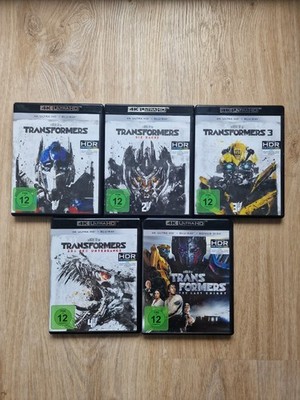 Transformers 1+2+3+4+5 - 4K Ultra HD Blu-ray + Blu-ray - BLU-RAY-SET