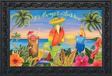 Briarwood Lane Always 5 O'Clock Summer Doormat