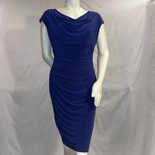 Lauren Ralph Lauren Dress Size 16 Navy Blue Sleeveless