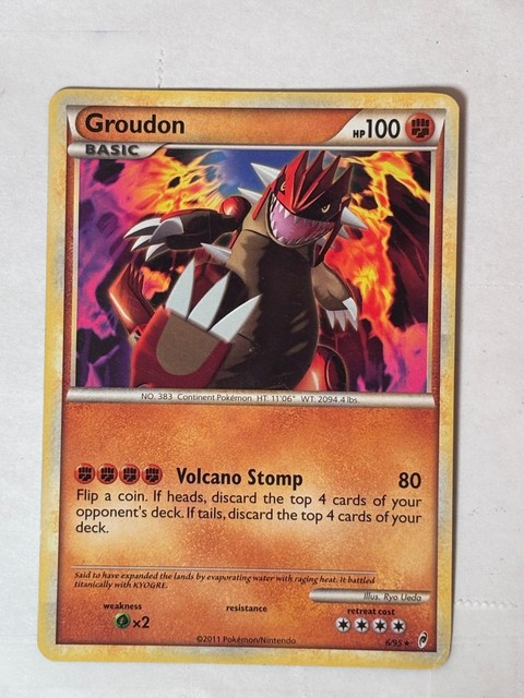 Groudon #6 (Call Of Legends (2011))