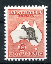 timbre classique Australie  de 1913 neuf (réimpression moderne)