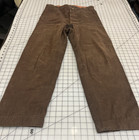 Repro 19th Century Men's Brown Cotton Trousers, SZ 32" #101, Handsewn Handmade — photo 1