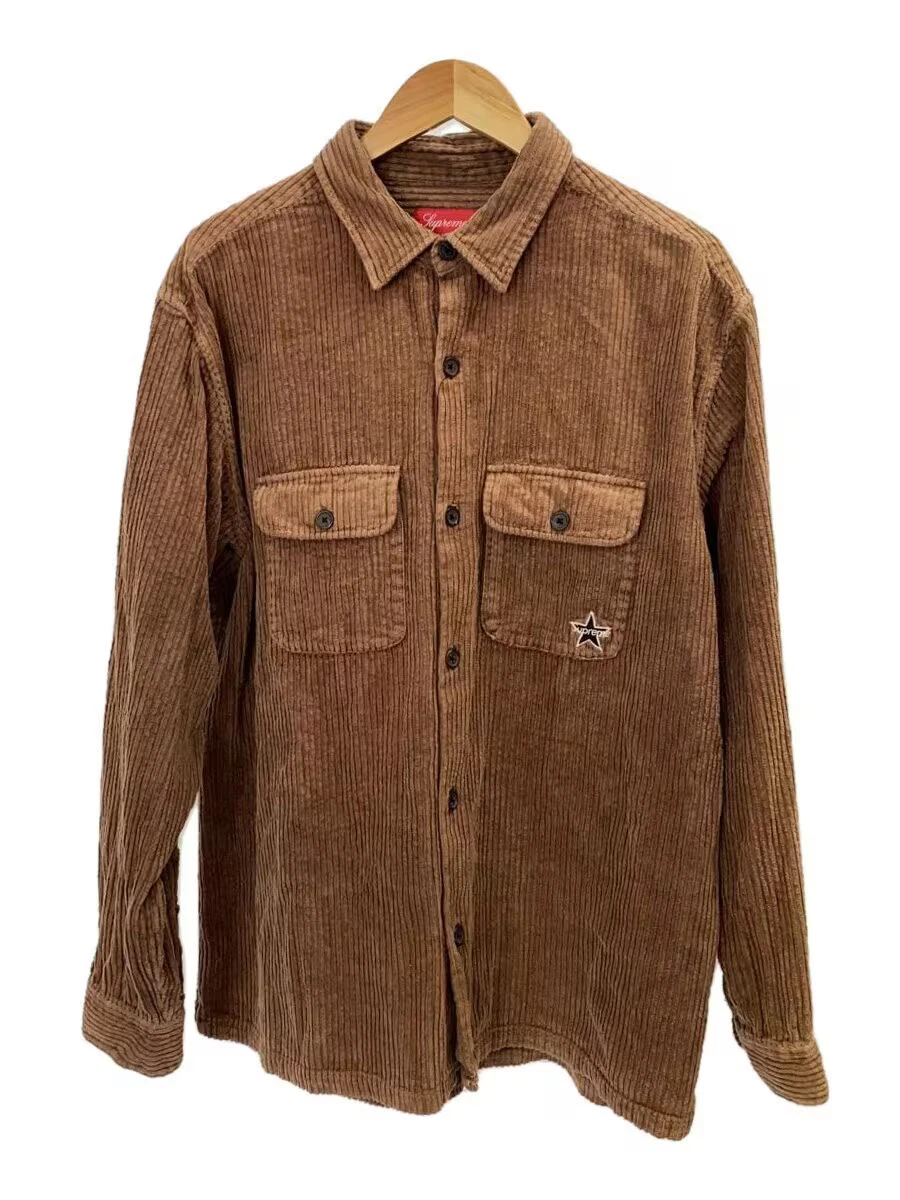 Supreme Corduroy Casual Button-Down Shirts for Men for sale | eBay