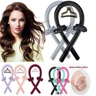 Heatless Curling Rod & Silk Ribbon Set - Soft Hair Curlers Headband for Women