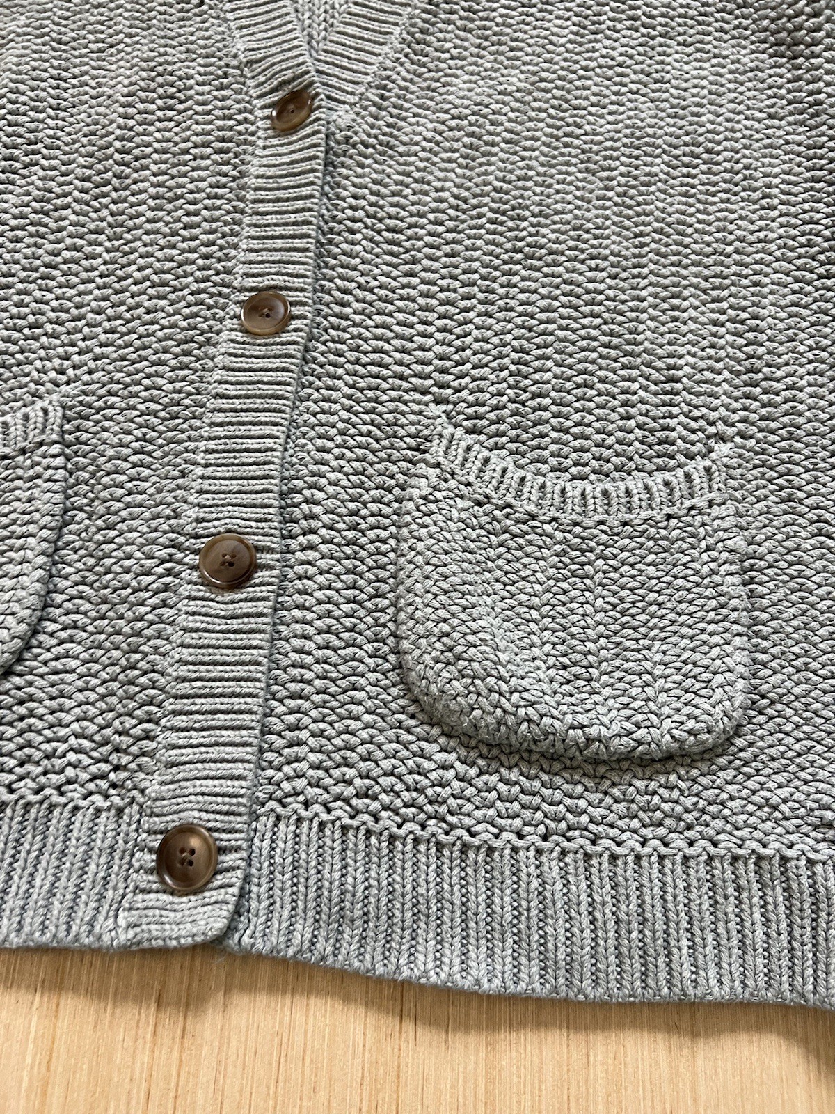 Gap Ribbed Knit V-Neck Button Front Cardigan Swea… - image 12