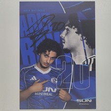 Aris Bayindir original signierte FC Schalke 04 Autogrammkarte AK 2025/2026