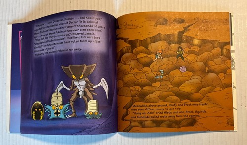 Pokemon Adventure Series # 2 Attack Of The Prehistoric Pokemon Golden Books - Picture 8 of 9