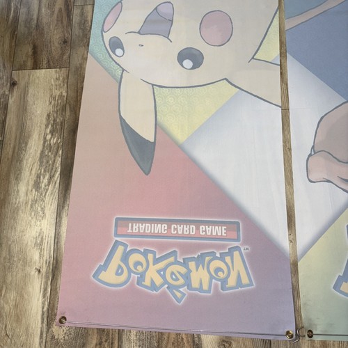 Pokémon Silver Tempest Charizard & Pikachu Promo Fabric Banner Set 6’x2’ - Bild 19 von 22