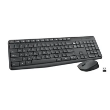 Logitech MK235 Wireless Keyboard and Mouse Combo-black