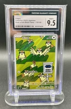 Pokemon 2023 Japanese Pidgey Ruler of the Black Flame 118/108 CGC 9.5