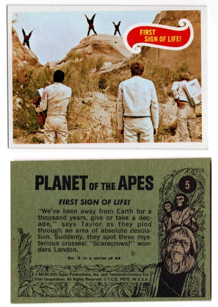 Planet of the Apes Trading Cards for sale | eBay