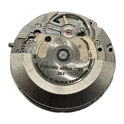 Concord 269 ETA 2780 Movement 17 Jewels Untested Parts Or Repair #4