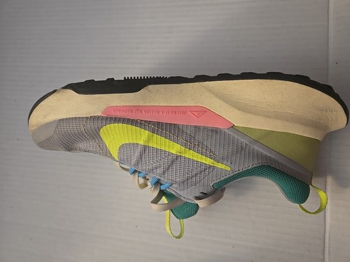 Nike womens Juniper Trail 2 running shoes 10 wolf gray volt team gold - Picture 9 of 17