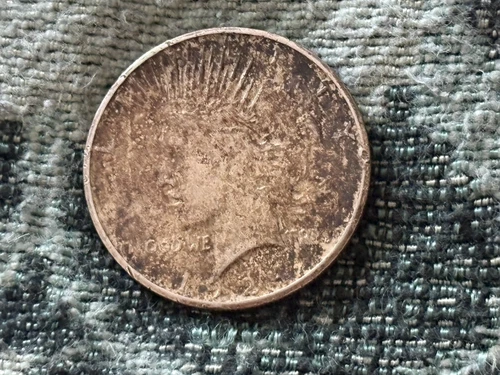 1924 US Peace Silver Dollar $1 AU PLURIBUS UNUM