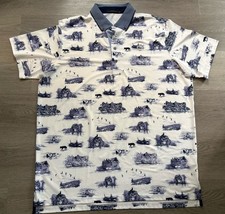 Greyson Lake Champlain Men’s Golf Polo Shirt - Size XL (US) XXL (UK) - VGC