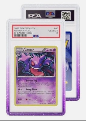 GradedGuard ''Grape Fade'' Variant PSA Case Limited Edition Pokemon