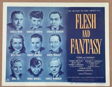 FLESH AND FANTASY ‘43 BARBARA STANWYCK EDWARD G ROBINSON CHARLES BOYER TC