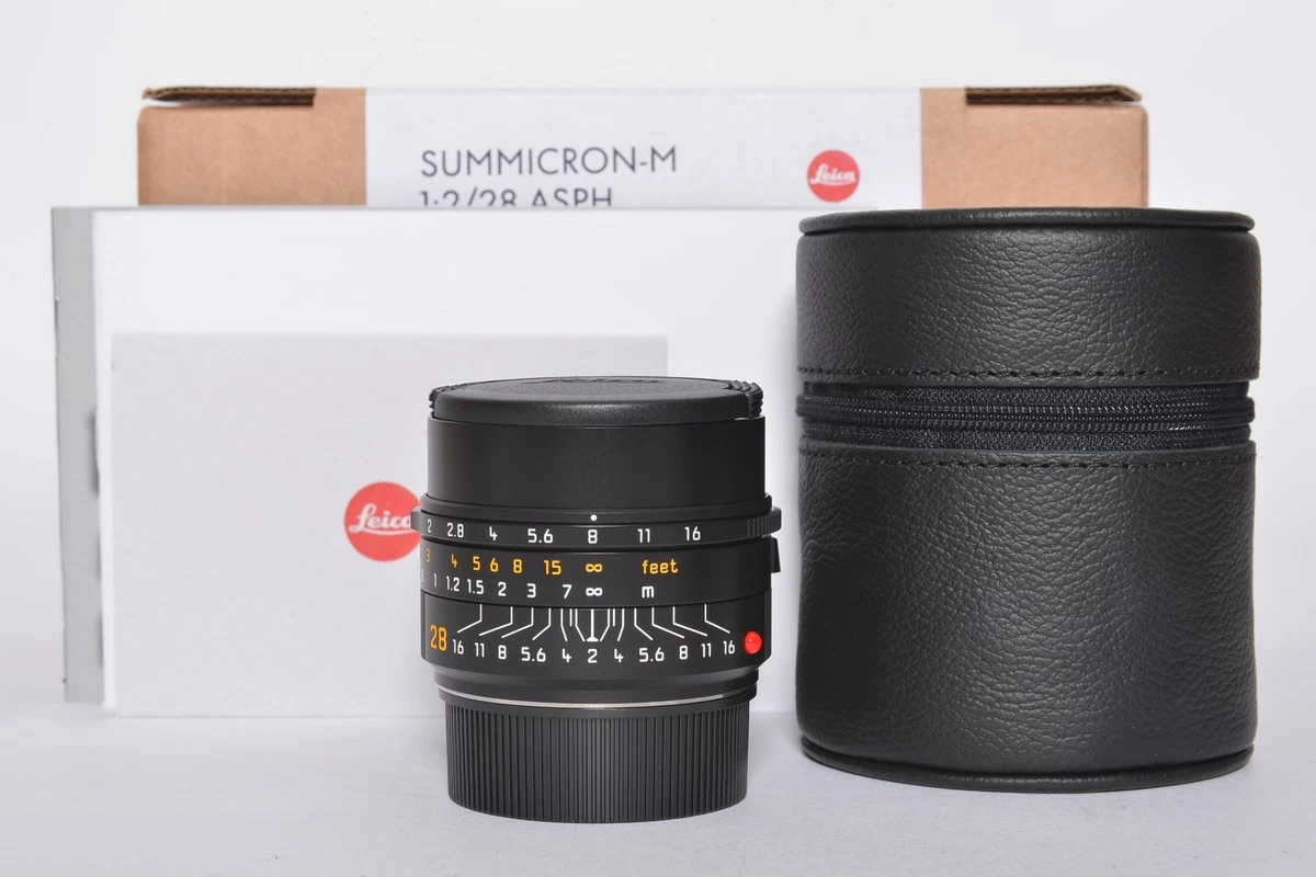 Leica SUMMICRON-M 28mm Focal f/2 Camera Lenses for sale | eBay