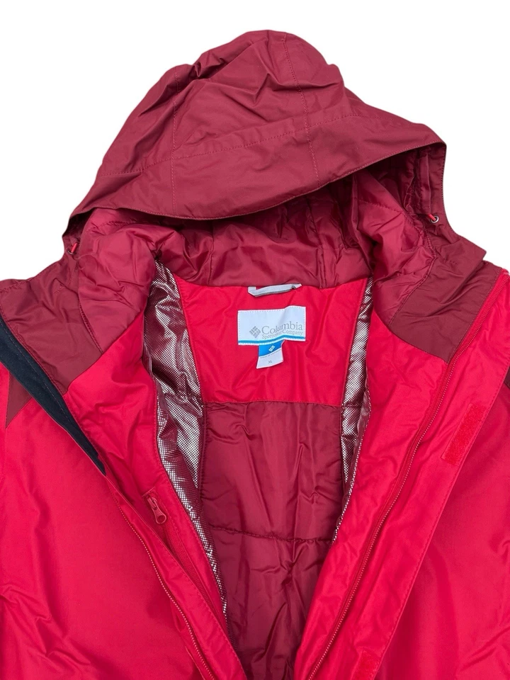 Columbia 男式 Tipton Peak 绝缘夹克红色。 XL。 WM0949-613 保修和延长保修 — 第 2/4 张图片