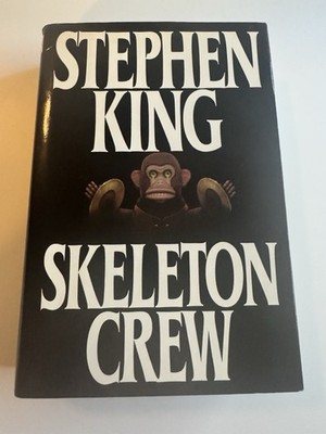 Stephen King SKELETON CREW 1st/1st 1985 G.P. Putnam HCDJ VG+ The Mist