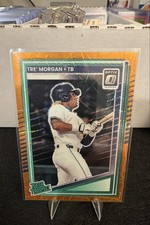 2025 Panini Donruss - Optic Rated Prospects Tre' Morgan #126 Orange Velocity...