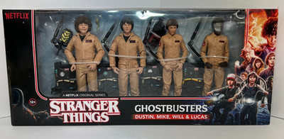 Stranger Things - 4 Pack   Ghostbusters McFarlane Toys Figure Set (2018) NIB