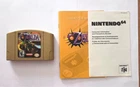 ORIGINAL NINTENDO 64 THE LEGEND OF ZELDA MAJORA'S MASK GAME w/INSTRUCTION BOOKLT