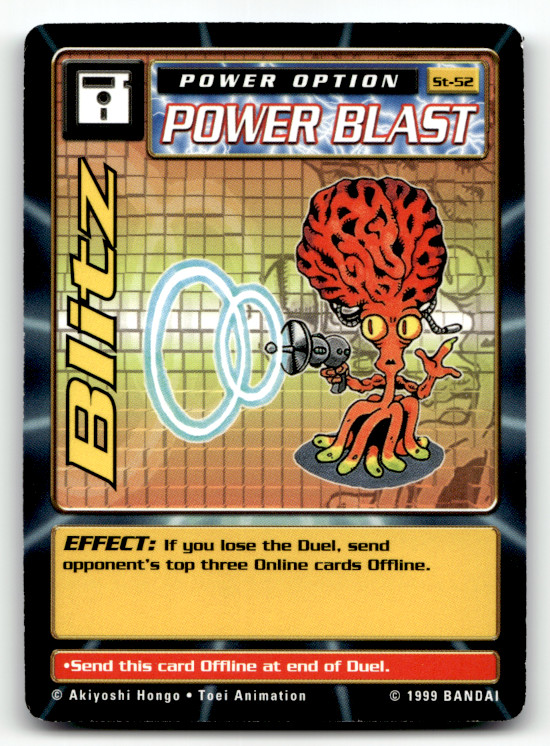 Digimon Digi Battle - Blitz St-52 - Series 1 Starter