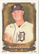 2024 Topps Allen & Ginter #160 Spencer Torkelson Detroit Tigers