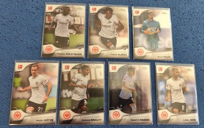 Topps Chrome Bundesliga 22/23 Eintracht Frankfurt Team Set Base Full Alle 7