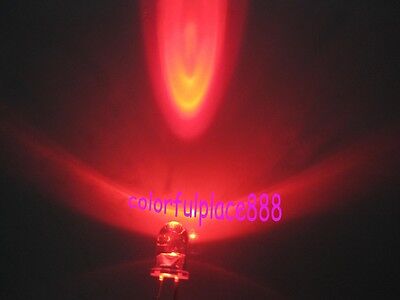5mm Orange Round High Power Super Bright 20,000MCD Water Clear LED Leds 1000pcs