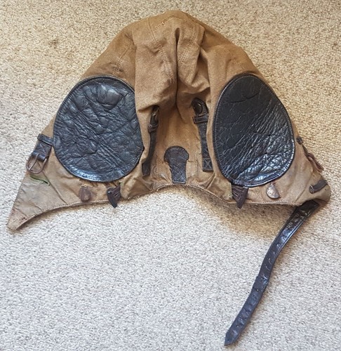 Flieger Kopfhaube LKpS 101Luftwaffe 2. Weltkrieg WW2 Werk Striwa