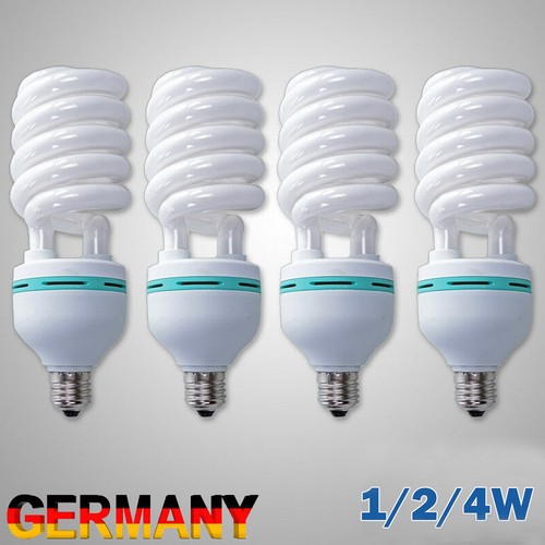 1/2/4PCS E27 6400K 135W Foto Studio Birne Video Fotografie Helle Tageslichtlampe