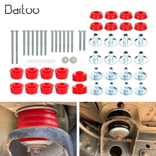 KF04060B Body Cab Mount Bushing Kit for Ford F250 F350 Super Duty 2008-16 2/4WD - Foto 1 di 12