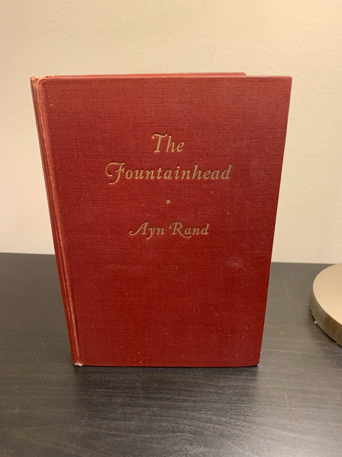 The Fountainhead by Ayn Rand (1943) Early Printing First Edition Hardcover  Novel – FUNAAB Zoo Park