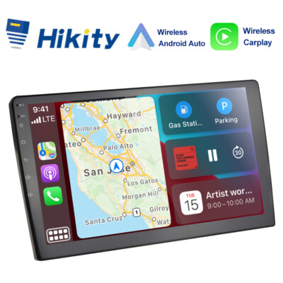 Double 2 DIN Carplay Android 13 Touch Screen Car Stereo Radio GPS Navi Bluetooth