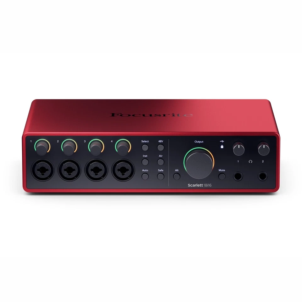 Focusrite Scarlett 18i16 4th Gen USB Audio Interface-NEW - Image 3 of 4