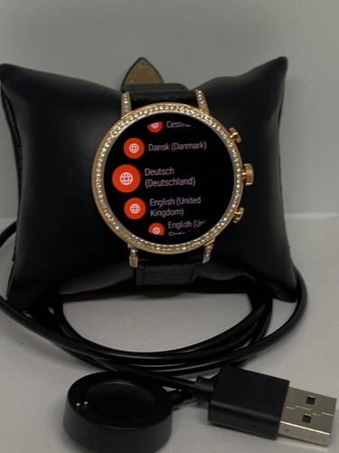 Fossil Gen 4 Authentic Digital Dial Smart Watch Custom Band FTW6011 QT778 - 第 1/12 張圖片