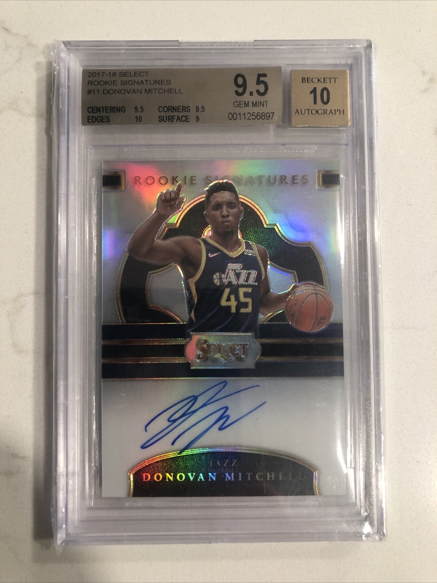 その他 Donovan Mitchell flawless auto BGS9.5 rc 2017 Panini Flawless Donovan Mitchell Rc Auto BGS 9 / 10