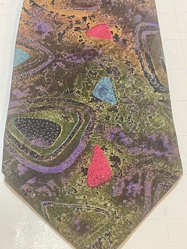 Stefano Milano, 100% Silk tie, Hand Made in Italy - Picture 9 of 17