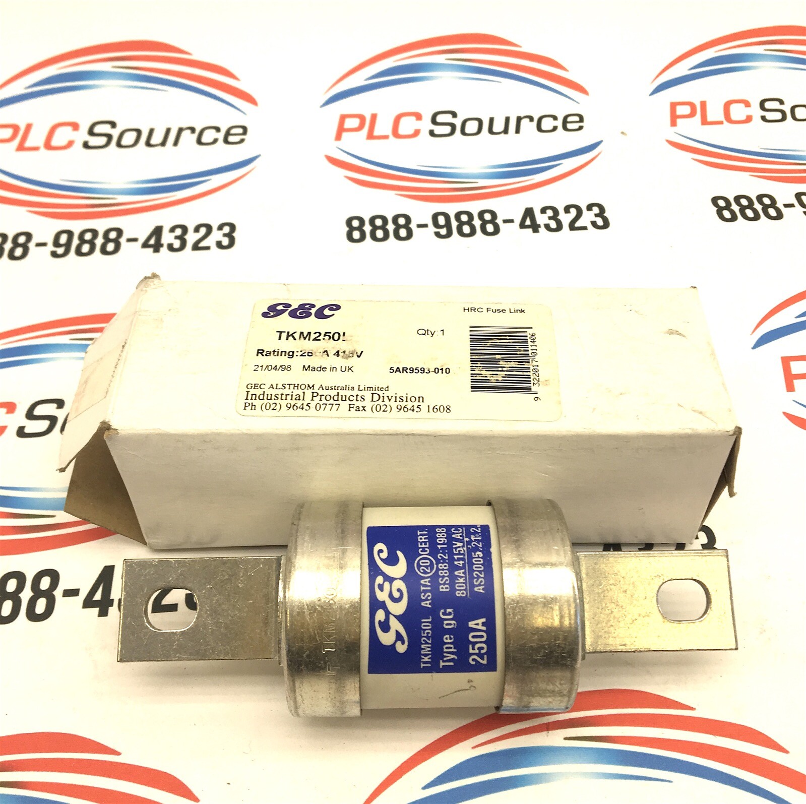 GEC ALSTHOM TKM250A HRC FUSE LINK eBay