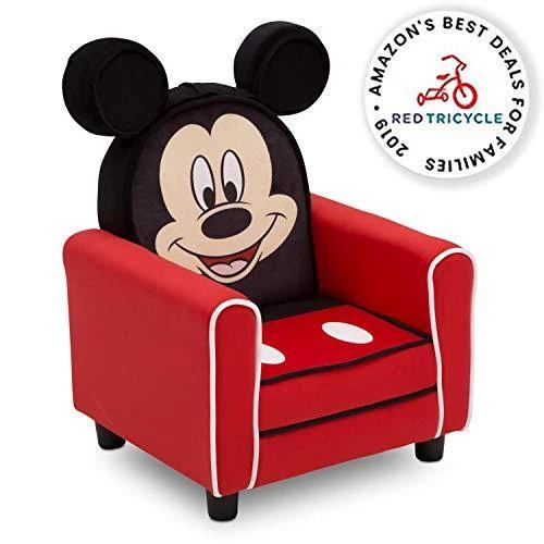 Delta Children Figural Upholstered Kids Chair, Disney Mickey Mouse - Image 4 of 4
