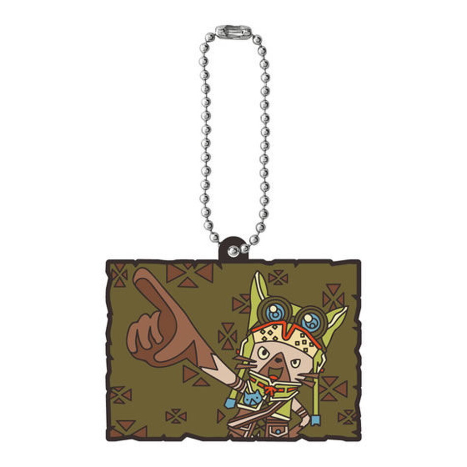 MONSTER HUNTER WORLD mini Rubber Swing HCS#1 Let's Go BANDAI Japan