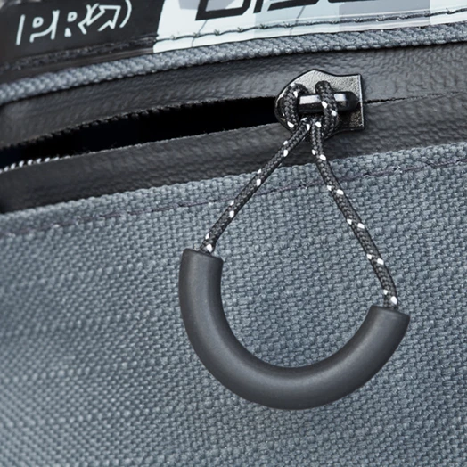 PRO Discover Gravel Frame Bag 2.7L Waterproof Bikepacking Touring Storage Grey - Image 3 of 4