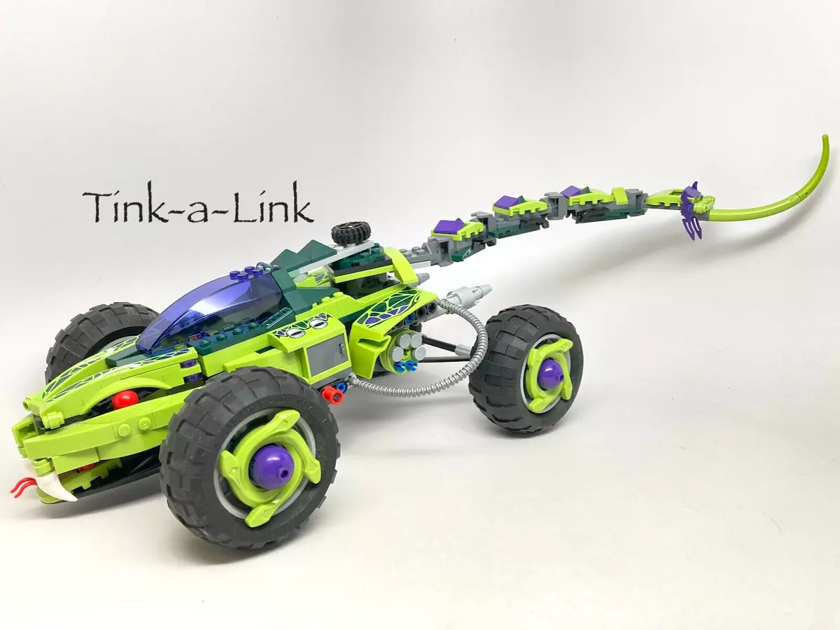 LEGO Complete Truck Only Nothing Else Ninjago 9445 Fangpyre Truck